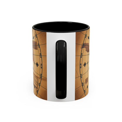 Premium Freemason Ready to go Accent Mug | Unique Gift for Masons, Incognito Decor, Home or Office Coffee Cup, Symbolic Drinkware, Perfect for [...] - Masonic Mugs