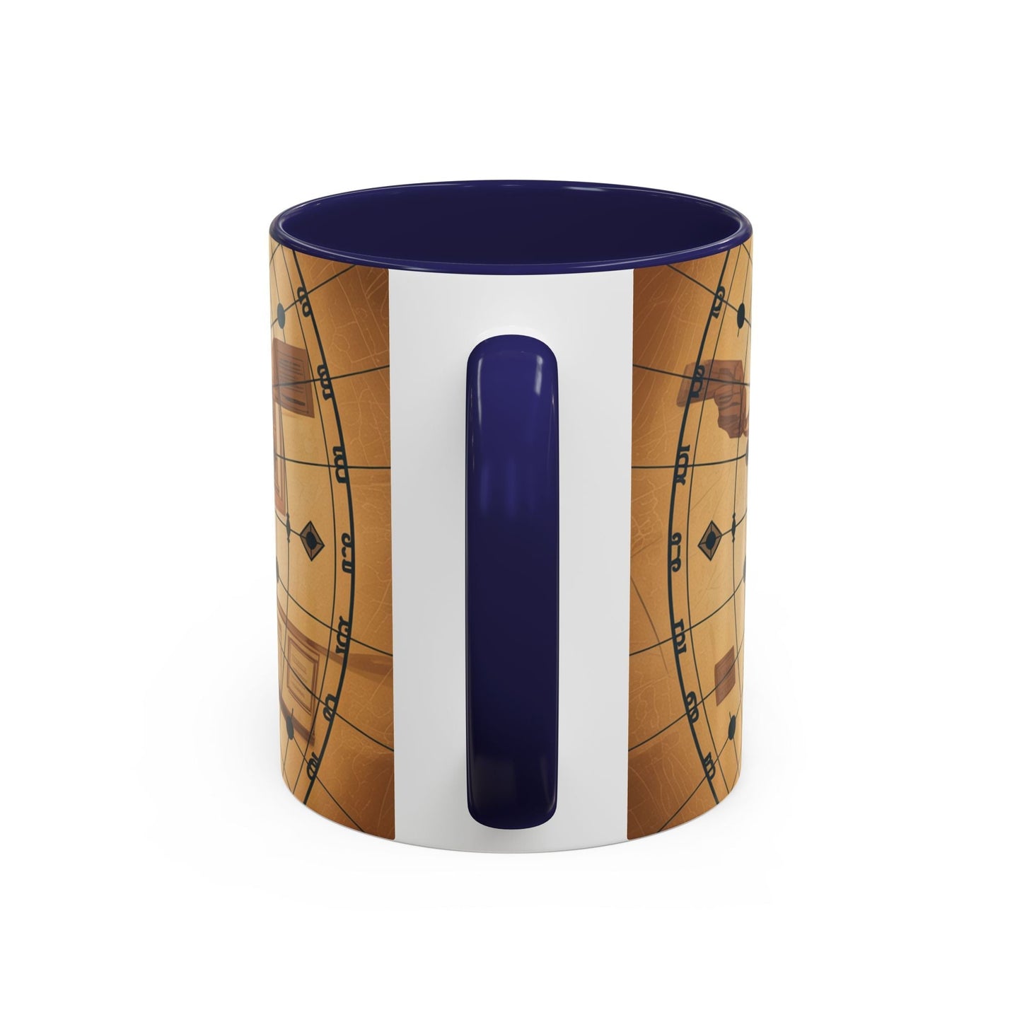 Premium Freemason Ready to go Accent Mug | Unique Gift for Masons, Incognito Decor, Home or Office Coffee Cup, Symbolic Drinkware, Perfect for [...] - Masonic Mugs