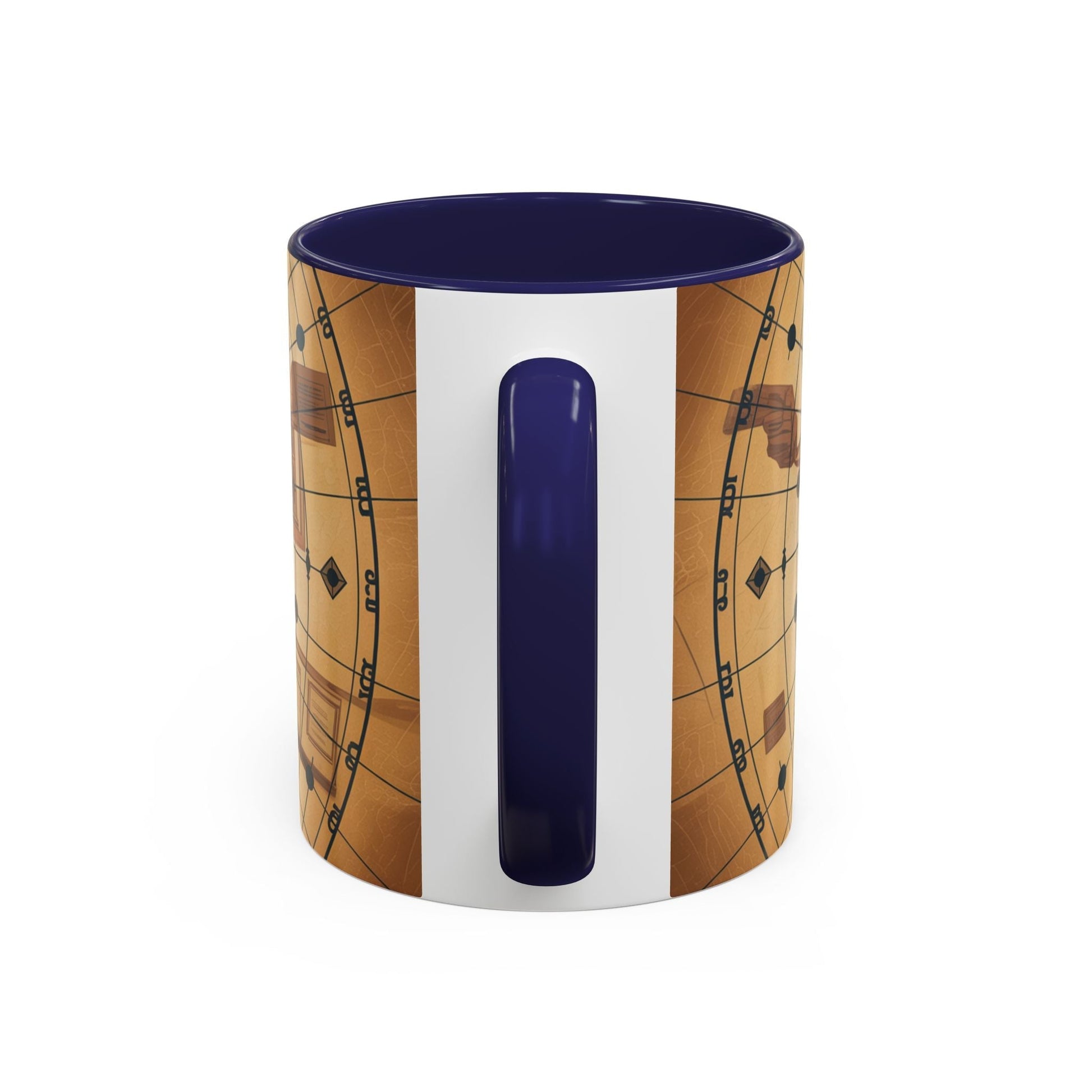 Premium Freemason Ready to go Accent Mug | Unique Gift for Masons, Incognito Decor, Home or Office Coffee Cup, Symbolic Drinkware, Perfect for [...] - Masonic Mugs