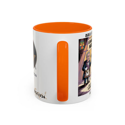 Premium Personalised Freemason Colour Rim Mug - 11oz Ceramic - Masonic Mugs