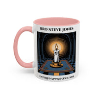 Premium Personalised Freemason Colour Rim Mug - Entered Apprentice - Masonic Mugs