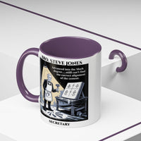 Premium Personalised Freemason Colour Rim Mug - Mark Masonry - Masonic Mugs