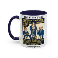 Premium Personalised Freemason Colour Rim Mug - Meme - THAT’S NOT HOW WE DID IT MY DAY - Masonic Mugs