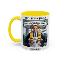 Premium Personalised Freemason Colour Rim Mug - Royal Ark Mariner - Masonic Mugs