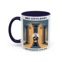 Premium Personalised Freemason Colour Rim Mug - Third Degree - Master Mason - Raised - Masonic Mugs