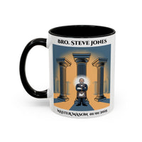 Premium Personalised Freemason Colour Rim Mug - Third Degree - Master Mason - Raised - Masonic Mugs