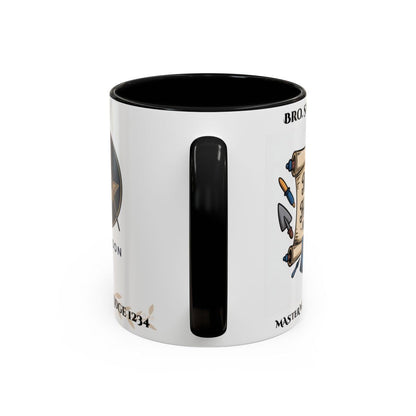 Premium Personalised Freemason Colour Rim Mug - Third Degree - Master Mason - Raised in Honour - Masonic Mugs