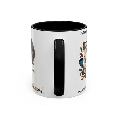 Premium Personalised Freemason Colour Rim Mug - Third Degree - Master Mason - Rasied in Honour - Masonic Mugs