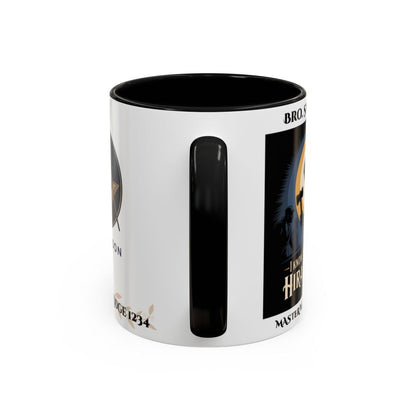 Premium Personalised Freemason Colour Rim Mug - Third Degree - Master Mason - The know the legend of Hiram Abiff - Masonic Mugs