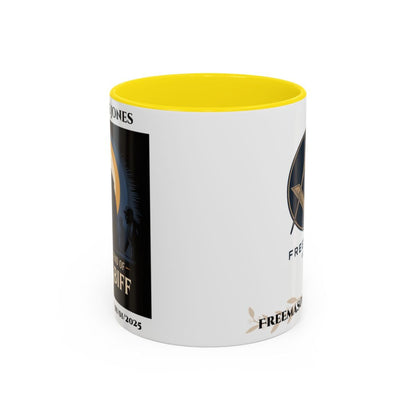 Premium Personalised Freemason Colour Rim Mug - Third Degree - Master Mason - The know the legend of Hiram Abiff - Masonic Mugs