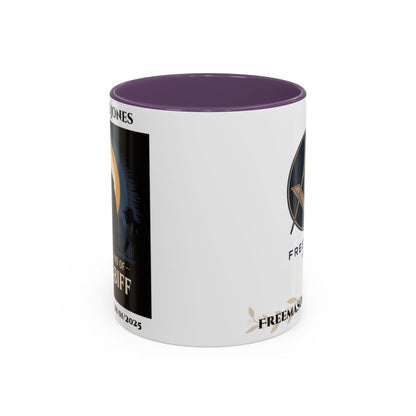 Premium Personalised Freemason Colour Rim Mug - Third Degree - Master Mason - The know the legend of Hiram Abiff - Masonic Mugs