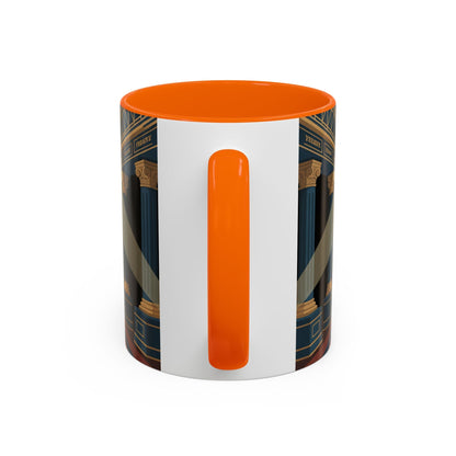 Premium Ready to Go Accent Coffee Mug | Unique Gift for Freemasons, Rituals, Collectibles, Home Decor, Coffee Lover's Item - Masonic Mugs