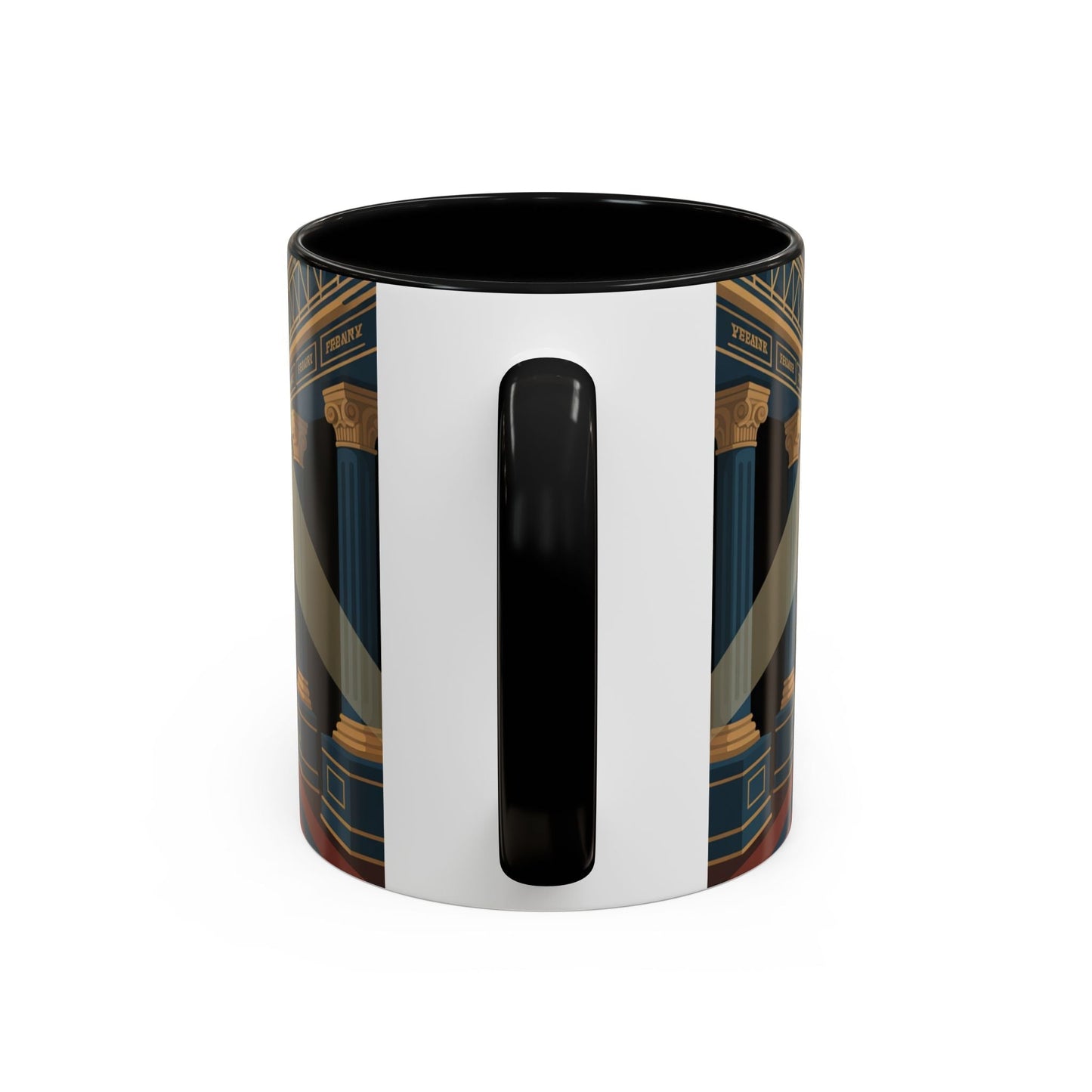 Premium Ready to Go Accent Coffee Mug | Unique Gift for Freemasons, Rituals, Collectibles, Home Decor, Coffee Lover's Item - Masonic Mugs