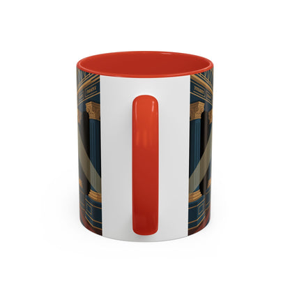 Premium Ready to Go Accent Coffee Mug | Unique Gift for Freemasons, Rituals, Collectibles, Home Decor, Coffee Lover's Item - Masonic Mugs