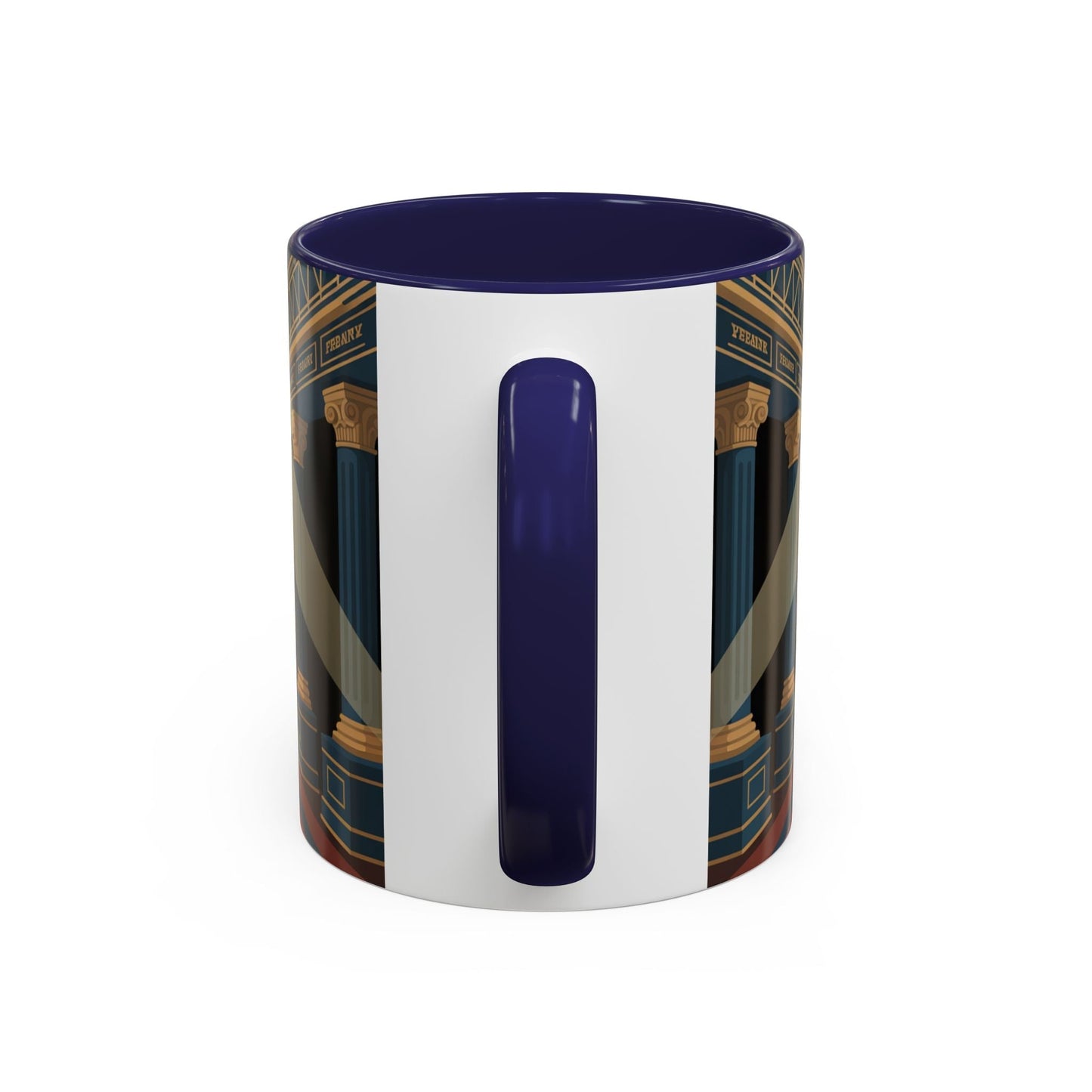 Premium Ready to Go Accent Coffee Mug | Unique Gift for Freemasons, Rituals, Collectibles, Home Decor, Coffee Lover's Item - Masonic Mugs