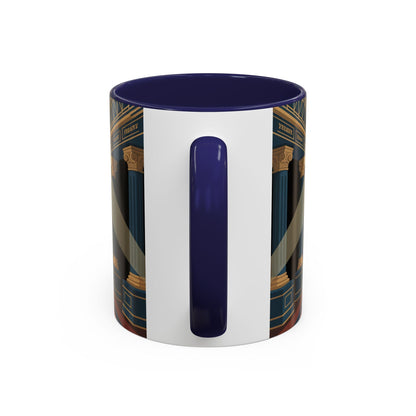 Premium Ready to Go Accent Coffee Mug | Unique Gift for Freemasons, Rituals, Collectibles, Home Decor, Coffee Lover's Item - Masonic Mugs