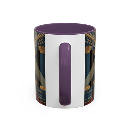 Premium Ready to Go Accent Coffee Mug | Unique Gift for Freemasons, Rituals, Collectibles, Home Decor, Coffee Lover's Item - Masonic Mugs