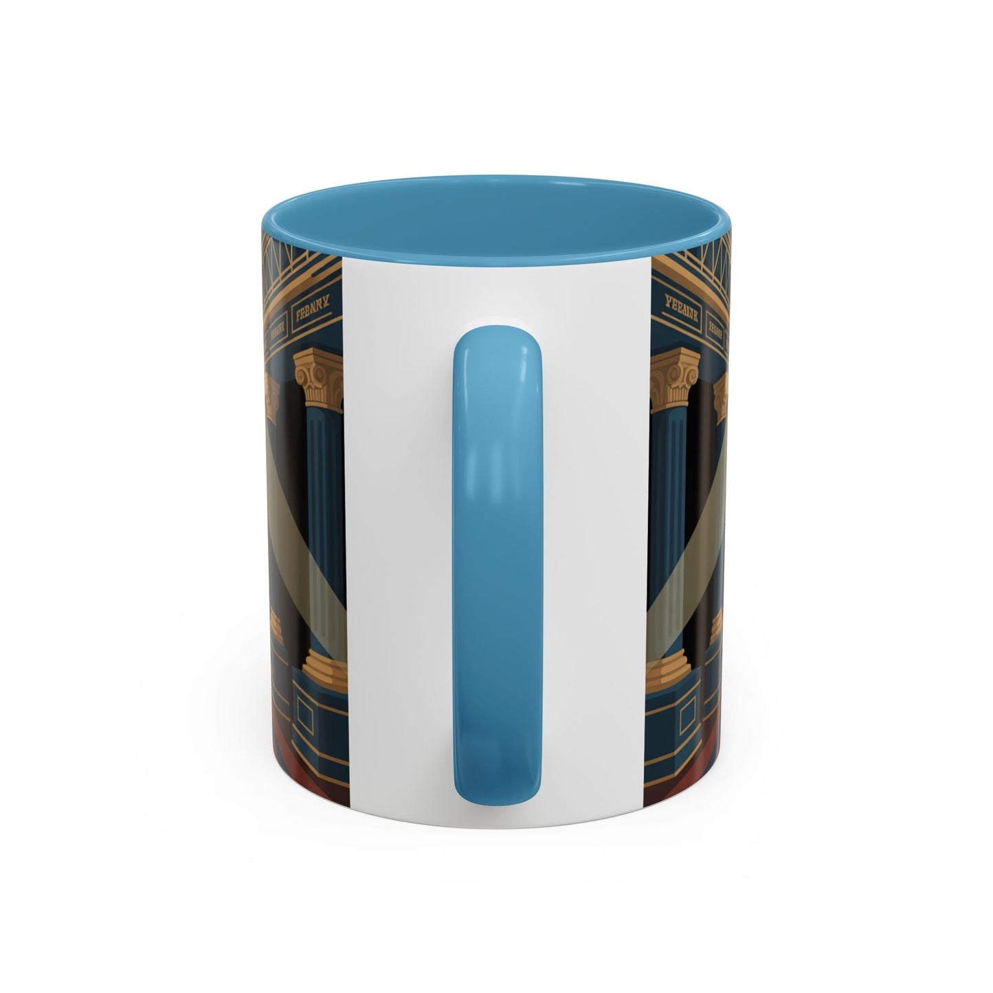 Premium Ready to Go Accent Coffee Mug | Unique Gift for Freemasons, Rituals, Collectibles, Home Decor, Coffee Lover's Item - Masonic Mugs