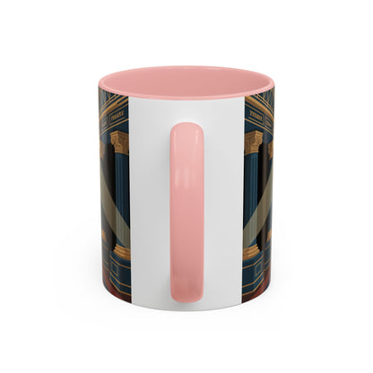 Premium Ready to Go Accent Coffee Mug | Unique Gift for Freemasons, Rituals, Collectibles, Home Decor, Coffee Lover's Item - Masonic Mugs