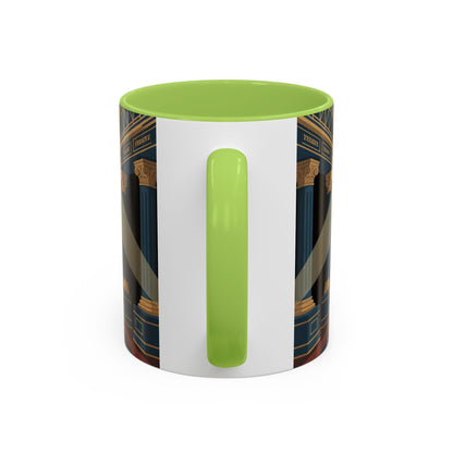 Premium Ready to Go Accent Coffee Mug | Unique Gift for Freemasons, Rituals, Collectibles, Home Decor, Coffee Lover's Item - Masonic Mugs
