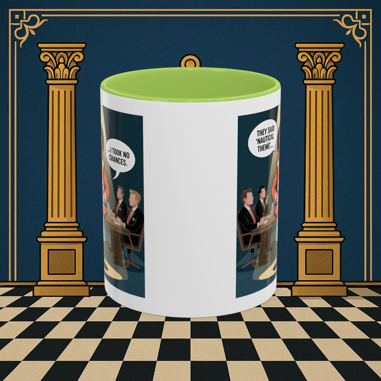 Premium Ready to Go Freemason Design | Boardroom Baa | Royal Ark Mariner - Masonic Mugs