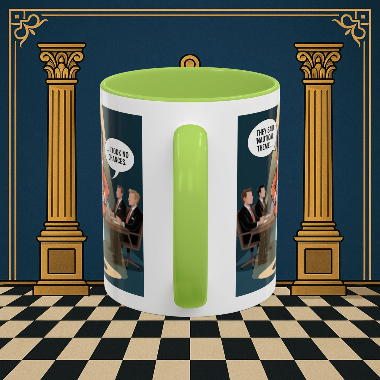 Premium Ready to Go Freemason Design | Boardroom Baa | Royal Ark Mariner - Masonic Mugs