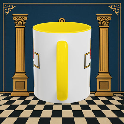 Premium Ready to Go Freemason Design | Crimson Cross | Rose Croix - Masonic Mugs
