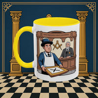 Premium Ready to Go Freemason Design | Entered Apprentice Every Apprentice Starts Somewhere - Masonic Mugs