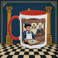 Premium Ready to Go Freemason Design | Entered Apprentice Every Apprentice Starts Somewhere - Masonic Mugs