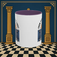 Premium Ready to Go Freemason Design | Entered Apprentice From Darkness to Light - Masonic Mugs