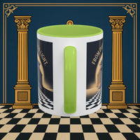 Premium Ready to Go Freemason Design | Entered Apprentice From Darkness to Light - Masonic Mugs