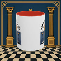 Premium Ready to Go Freemason Design | Entered Apprentice From Darkness to Light - Masonic Mugs