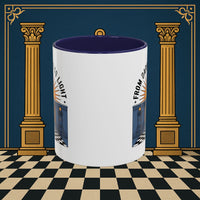 Premium Ready to Go Freemason Design | Entered Apprentice From Darkness to Light - Masonic Mugs