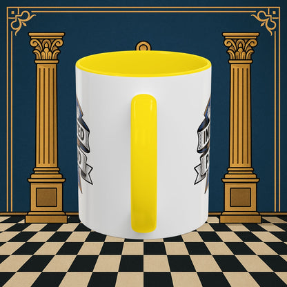 Premium Ready to Go Freemason Design | Entered Apprentice Initiated and Proud 2025 - Masonic Mugs