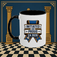 Premium Ready to Go Freemason Design | Entered Apprentice Initiated and Proud 2025 - Masonic Mugs