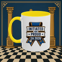Premium Ready to Go Freemason Design | Entered Apprentice Initiated and Proud 2025 - Masonic Mugs