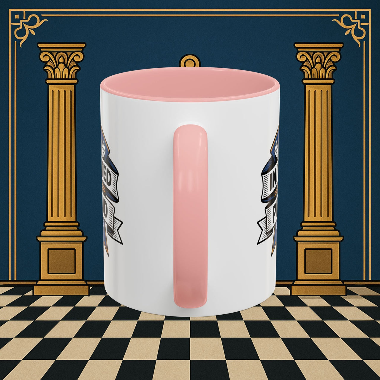 Premium Ready to Go Freemason Design | Entered Apprentice Initiated and Proud 2025 - Masonic Mugs