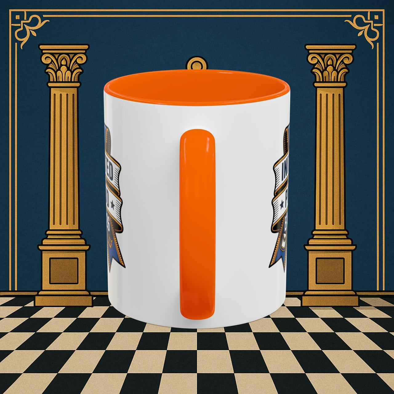 Premium Ready to Go Freemason Design | Entered Apprentice Initiated and Proud 2025 - Masonic Mugs