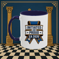 Premium Ready to Go Freemason Design | Entered Apprentice Initiated and Proud 2025 - Masonic Mugs