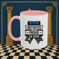 Premium Ready to Go Freemason Design | Entered Apprentice Initiated and Proud 2025 - Masonic Mugs