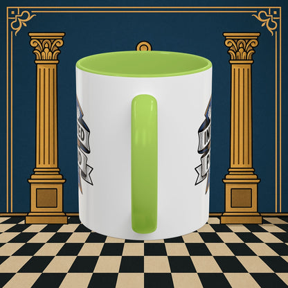 Premium Ready to Go Freemason Design | Entered Apprentice Initiated and Proud 2025 - Masonic Mugs
