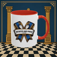 Premium Ready to Go Freemason Design | Entered Apprentice Initiated and Proud 2025 Ready to Go - Masonic Mugs