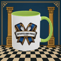 Premium Ready to Go Freemason Design | Entered Apprentice Initiated and Proud 2025 Ready to Go - Masonic Mugs