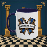 Premium Ready to Go Freemason Design | Entered Apprentice Initiated and Proud 2025 Ready to Go - Masonic Mugs
