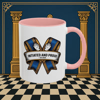 Premium Ready to Go Freemason Design | Entered Apprentice Initiated and Proud 2025 Ready to Go - Masonic Mugs