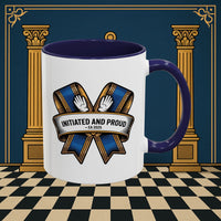 Premium Ready to Go Freemason Design | Entered Apprentice Initiated and Proud 2025 Ready to Go - Masonic Mugs