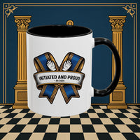 Premium Ready to Go Freemason Design | Entered Apprentice Initiated and Proud 2025 Ready to Go - Masonic Mugs