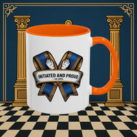 Premium Ready to Go Freemason Design | Entered Apprentice Initiated and Proud 2025 Ready to Go - Masonic Mugs