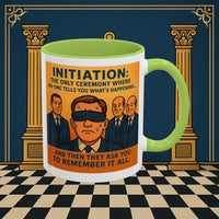 Premium Ready to Go Freemason Design | Entered Apprentice Initiation - Masonic Mugs