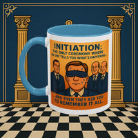Premium Ready to Go Freemason Design | Entered Apprentice Initiation - Masonic Mugs